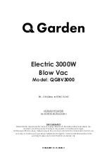 QGarden QGBV3000 Original Instructions Manual preview