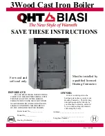 QHT BIASI 3 WOOD Instructions Manual preview