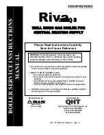 QHT RIVA FP Service Instructions Manual preview