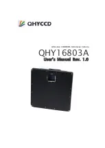 Предварительный просмотр 1 страницы QHYCCD QHY16803A Manual