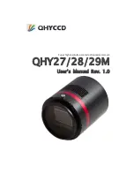 Предварительный просмотр 1 страницы QHYCCD QHY27M User Manual