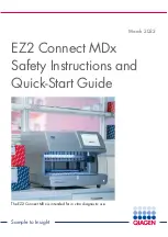 Qiagen EZ2 Connect Safety Instructions And Quick Start Manual preview