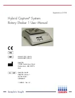 Qiagen Hybrid Capture Rotary Shaker 1 User Manual предпросмотр