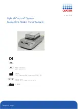 Qiagen Hybrid Capture System Microplate Heater 1 User Manual предпросмотр