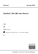 Qiagen PyroMark Q24 MDx User Manual preview