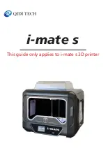 QIDI i-mate s Manual preview