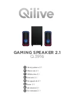 Preview for 1 page of Qilive Q.3916 Manual