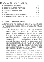 Preview for 4 page of Qilive Q.5593 User Manual