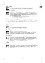 Preview for 21 page of Qilive Q.6855 Manual