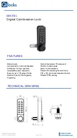 Preview for 2 page of QiLocks MK731 Quick Start Manual