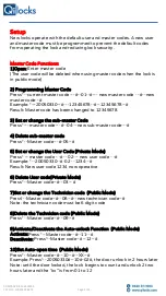 Preview for 4 page of QiLocks MK731 Quick Start Manual