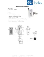 QiLocks PL707 Product Manual preview