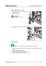 Preview for 73 page of Qimarox PRORUNNER Mk5 User Manual