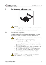 Preview for 89 page of Qimarox PRORUNNER Mk5 User Manual