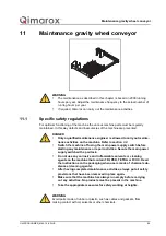 Preview for 99 page of Qimarox PRORUNNER Mk5 User Manual