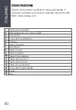 Предварительный просмотр 60 страницы QIMMIQ RS 501 CRUSOE User Manual