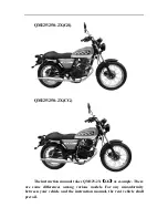 Предварительный просмотр 2 страницы Qingqi QM125-2X CS Manual