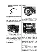 Предварительный просмотр 35 страницы Qingqi QM125-2X CS Manual