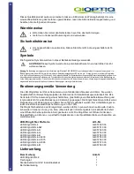 Preview for 2 page of Qioptiq LED RL 4 User Manual