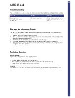 Preview for 9 page of Qioptiq LED RL 4 User Manual