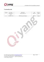 Предварительный просмотр 2 страницы Qiyang GF-RK3399-CM Hardware Manual