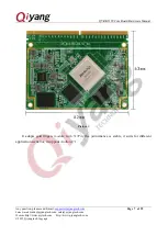 Предварительный просмотр 7 страницы Qiyang GF-RK3399-CM Hardware Manual