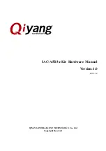 Qiyang IAC-A5D3x-Kit Hardware Manual preview