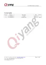 Предварительный просмотр 2 страницы Qiyang IAC-IMX6-Kit Hardware Manual