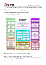 Preview for 6 page of Qiyang QY-RK3288S Hardware Manual