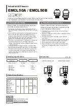 Preview for 1 page of Qlight EMCL50A Manual