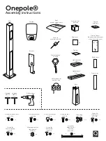 Предварительный просмотр 1 страницы Qlight Onepole Assembly Instructions