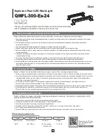 Preview for 1 page of Qlight QMFL-300-Ex-24 User Manual