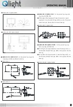 Preview for 2 page of Qlight QMHL-150 Operating Manual