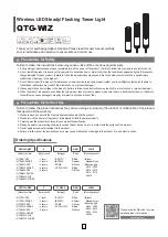 Qlight QTG-WIZ User Manual preview