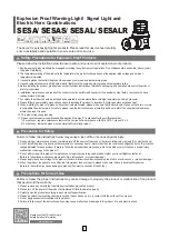 Preview for 1 page of Qlight SESA Instruction Manual