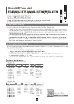 Preview for 1 page of Qlight ST45L-ETN-BZ Manual