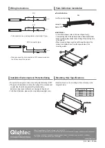 Предварительный просмотр 2 страницы Qlightec EBL Series Quick Start Manual