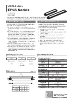 Qlightec EPLS Series Quick Start Manual предпросмотр