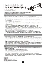 Preview for 1 page of Qlightec QLEX-TRI-240 Quick Start Manual