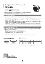 Qlightec SPK-IO User Manual preview