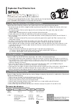 Preview for 1 page of Qlightec SPNA Manual