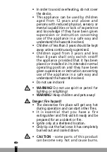 Preview for 22 page of Qlima 8713508775807 Operating Manual