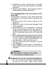 Preview for 68 page of Qlima D 720 Cube Operating Manual