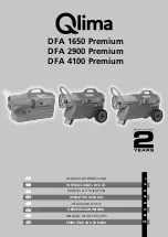 Qlima DFA 1650 Premium Operating Manual preview