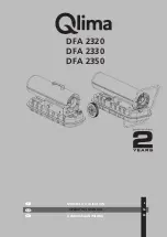 Qlima DFA 2320 Operating Manual предпросмотр