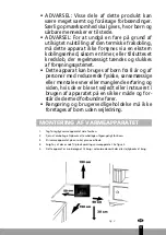 Preview for 17 page of Qlima EFE 2018 Operating Manual