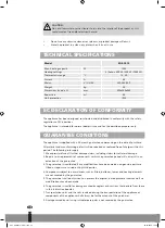 Preview for 30 page of Qlima EOR 2015 Operating Manual