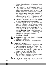 Preview for 26 page of Qlima FFGW 4068 Operating Manual