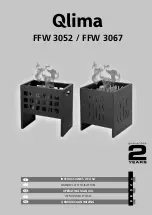 Предварительный просмотр 1 страницы Qlima FFW 3052 Operating Manual