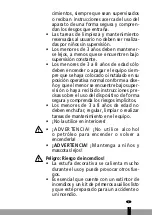 Предварительный просмотр 7 страницы Qlima FFW 3052 Operating Manual